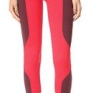 Live the Process Red/Burgundy Leggings